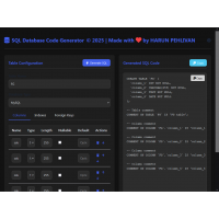 SQL Database Code Generator 
